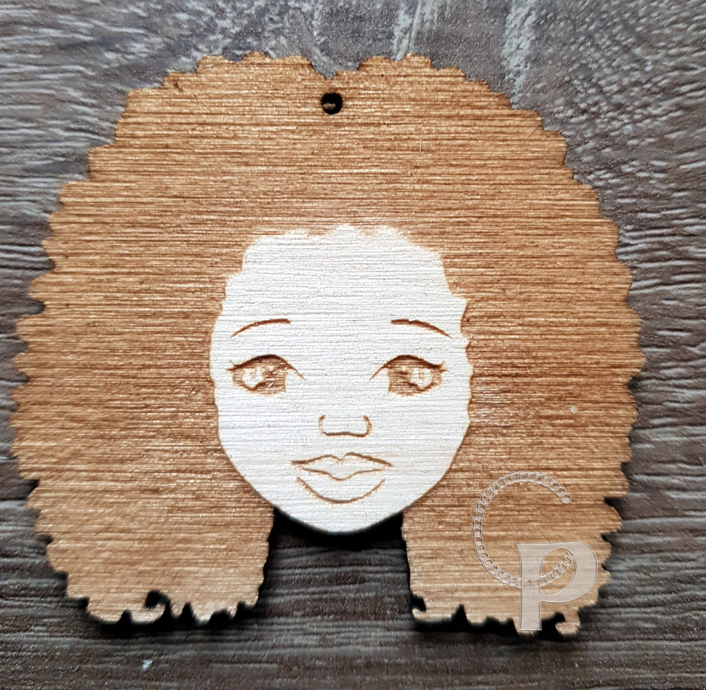 African girl Afro locs shapes by CP 5 pairs plain wooden blanks for jewelry, unfinished base forearrings