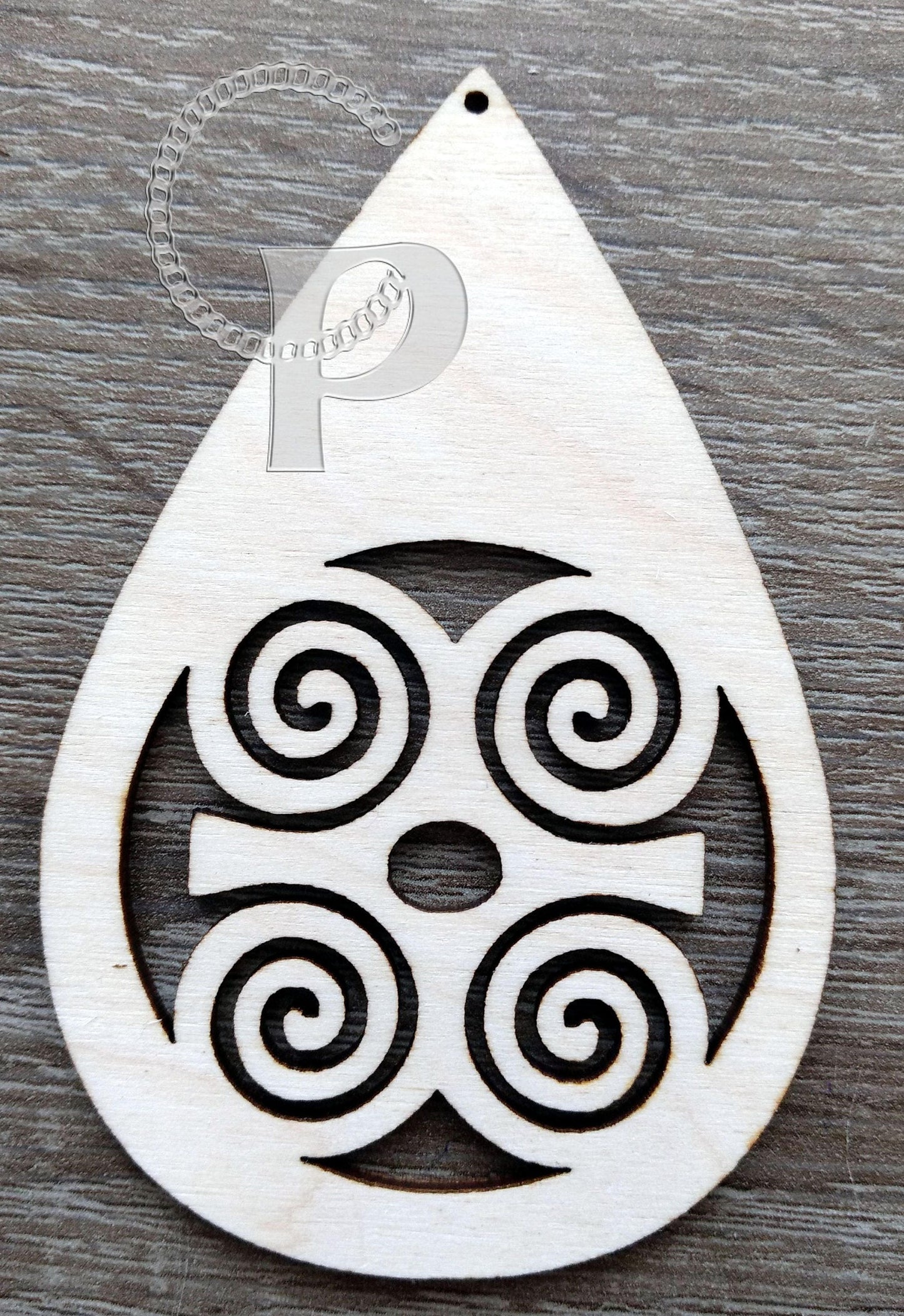 10 x plain birch wooden teardrop Africa shapes for jewelry earrings making laser cut crafts decoupage large unfinished wood Free postage
