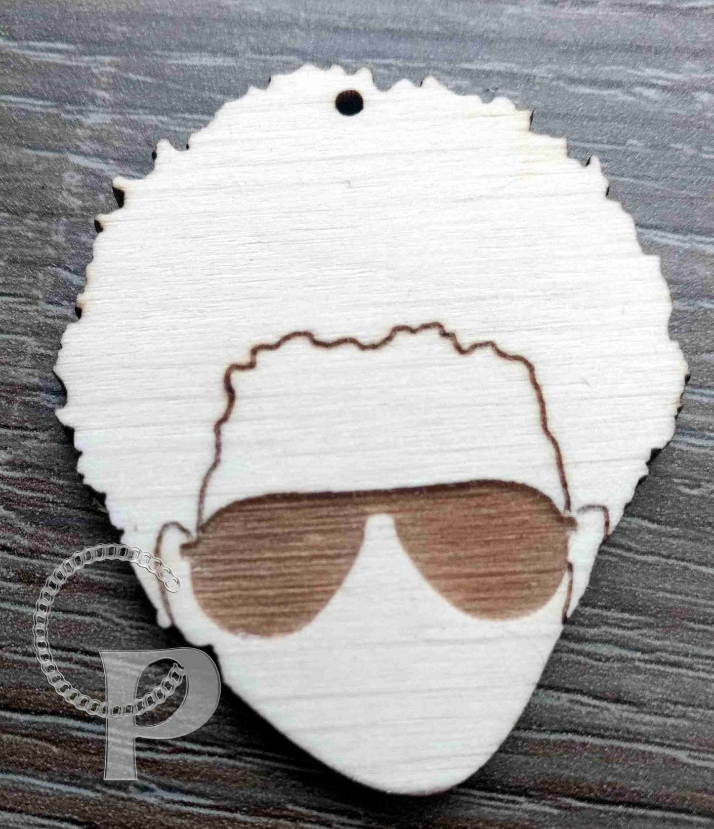 10 plain wooden Africa girl natural hair glasses shapes jewelry earrings making laser cut crafts Afro silhouette puff fro Free postage