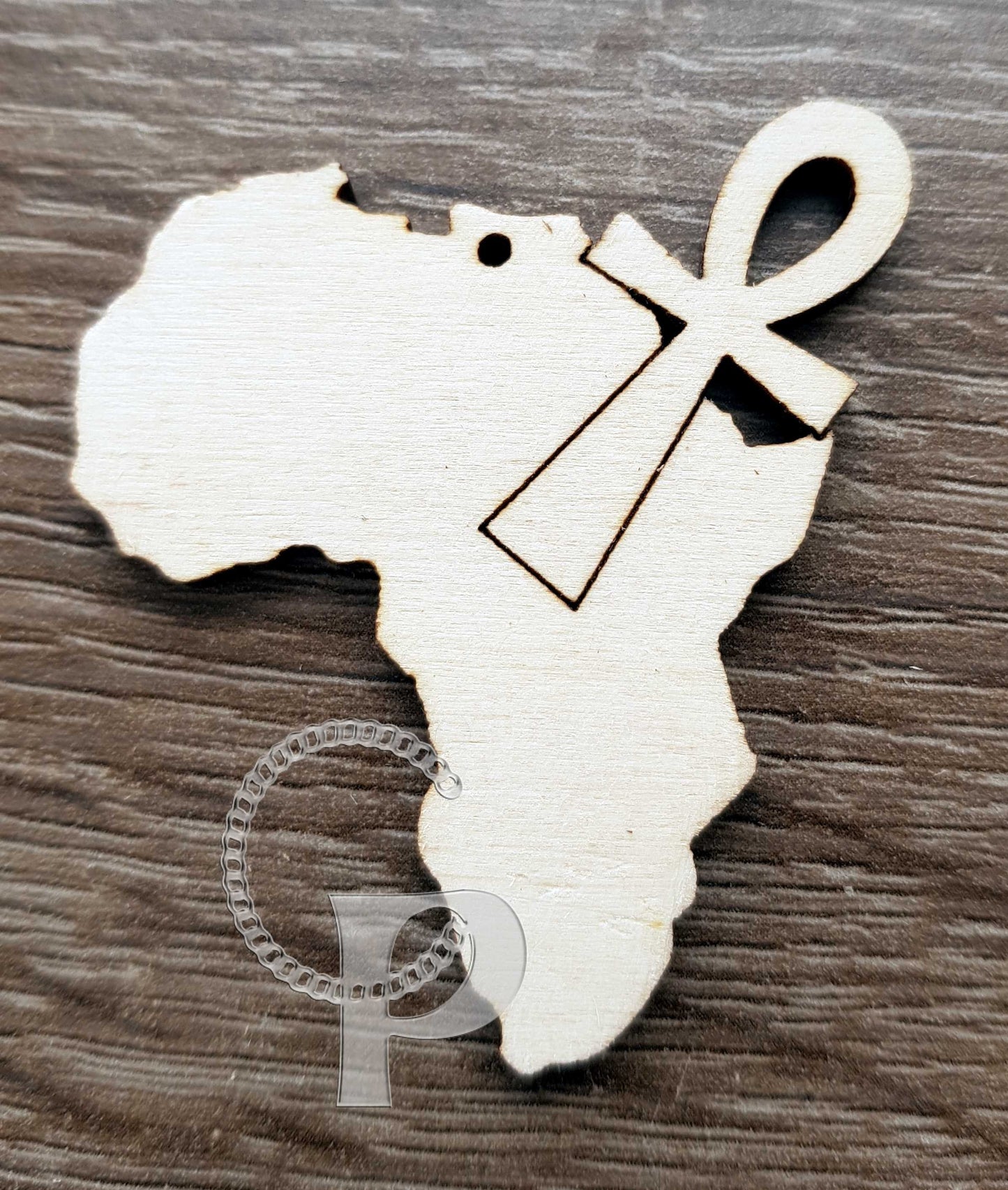 10 plain natutal wooden Africa shapes jewelry earrings making laser cut crafts fist Ankh comb unfinished Free post