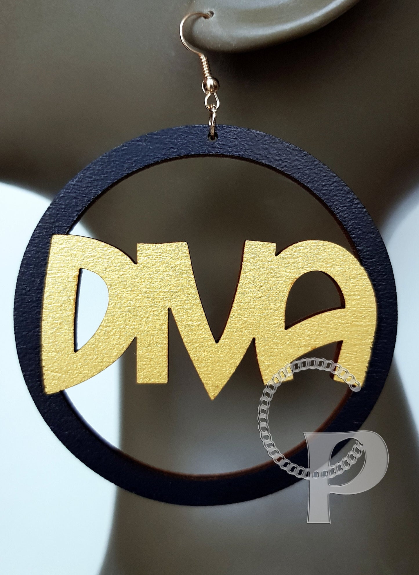 Your name, quote, hoop earrings personalized natural wooden laser cut black, gold, silver, any name, text