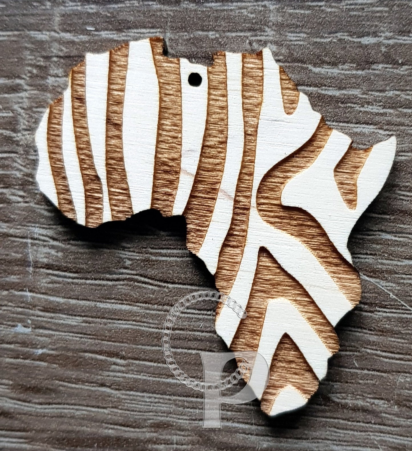 10 x shapes plain birch wooden Africa animal pattern engraved shapes for jewelry earrings making laser cut crafts