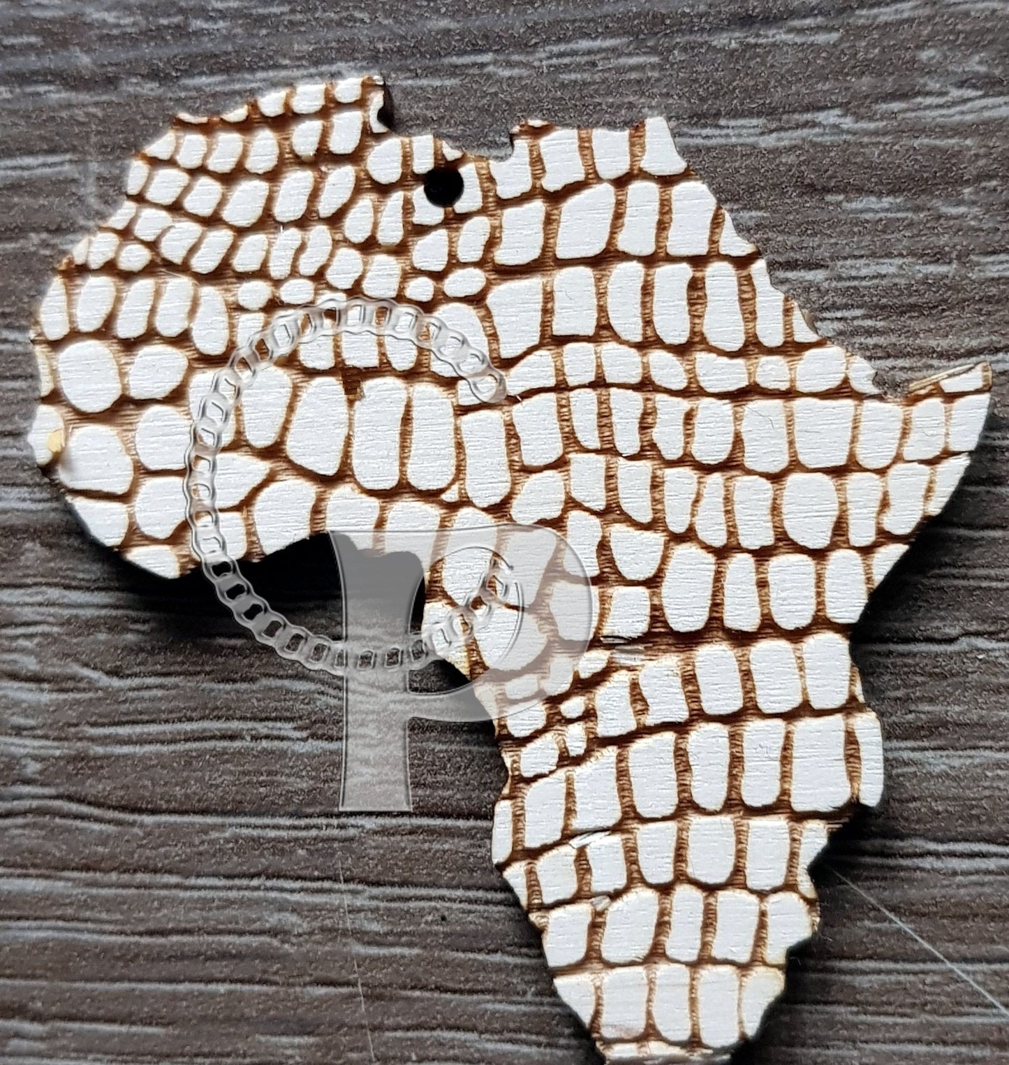10 x shapes plain birch wooden Africa animal pattern engraved shapes for jewelry earrings making laser cut crafts