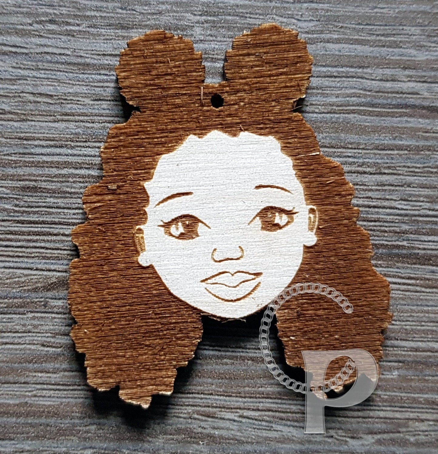 5 pairs plain wooden African girl hair Afro puffs shapes jewelry earrings making laser cut crafts Nefertiti silhouette unfinished Free post