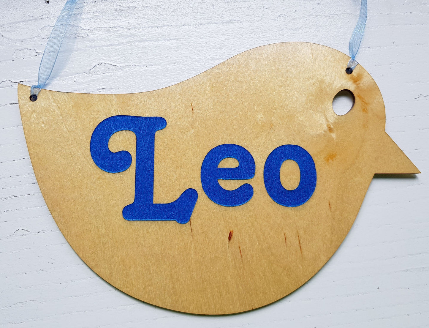 Personalized wooden plaque kids bedroom child name sign hedgehog squirel bear bird natural wood
