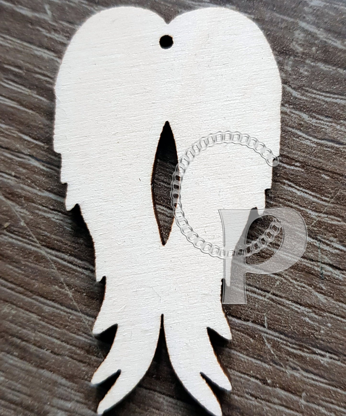 10 angel wings wooden shapes for jewelry, earrings making DIY blanks , craft supplies unfinished wood