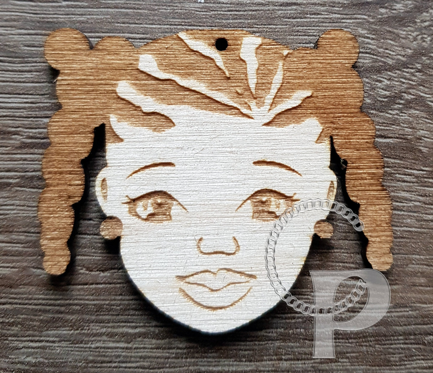 African girl Afro locs shapes by CP 5 pairs plain wooden blanks for jewelry, unfinished base forearrings
