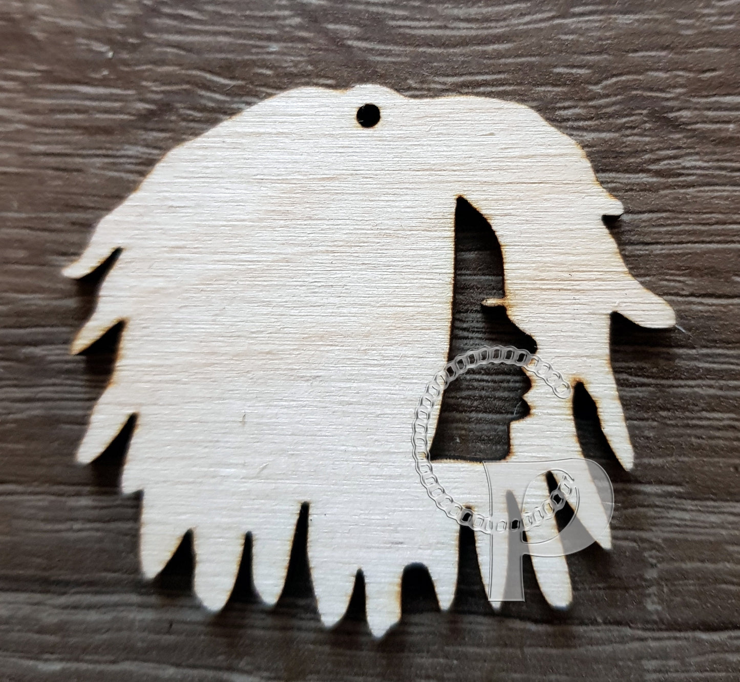 Wooden African girl silhouettes 10 pieces natural hair shapes jewelry earrings making laser cut crafts Afro Locs unfinished Free postage