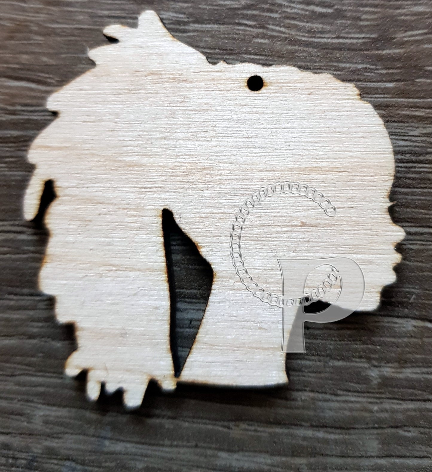 Wooden African girl silhouettes 10 pieces natural hair shapes jewelry earrings making laser cut crafts Afro Locs unfinished Free postage