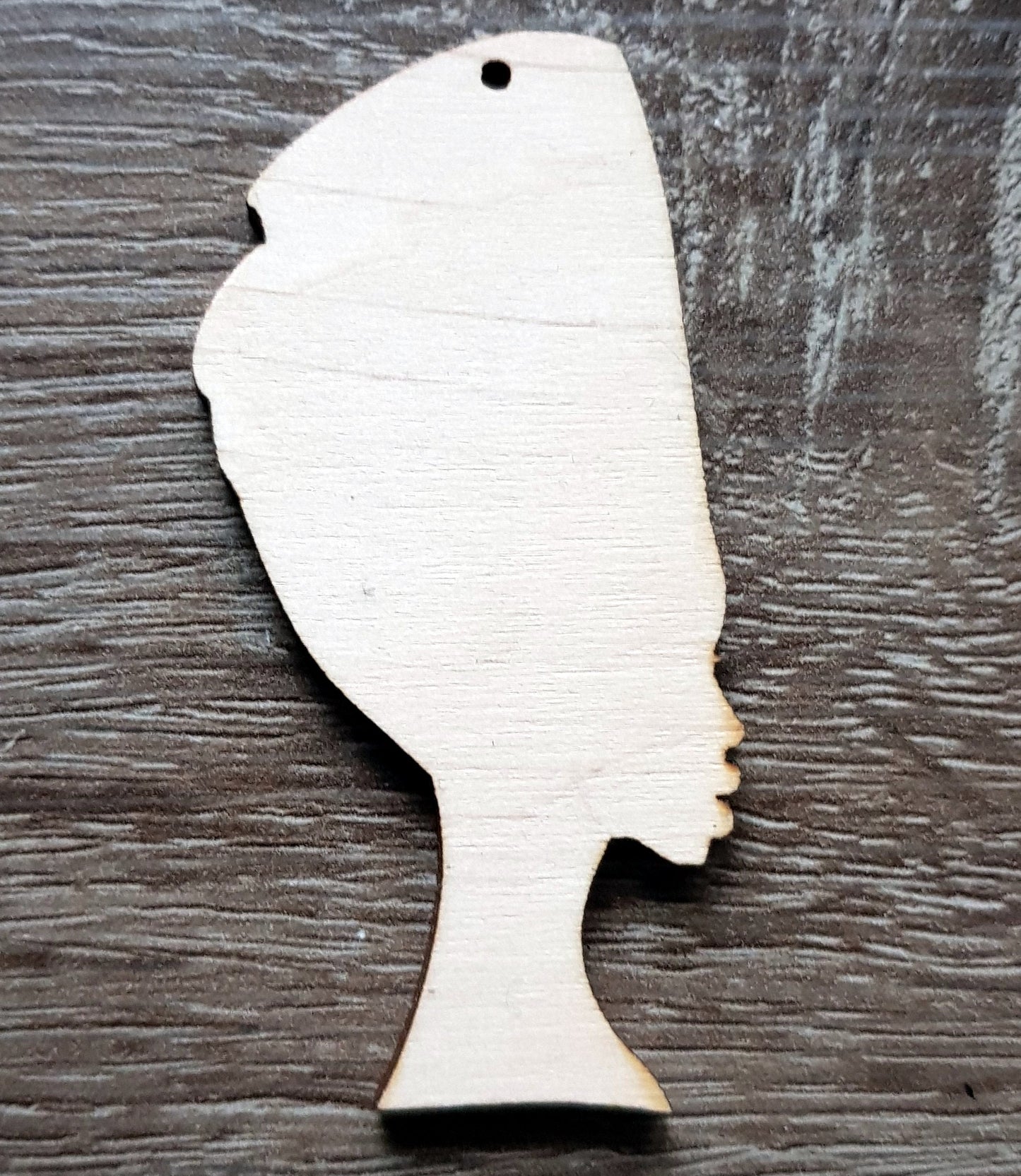 Turbanista wooden silhouettes 10 pieces African woman queen shapes jewelry earrings making laser cut crafts headwrap silhouette unfinished