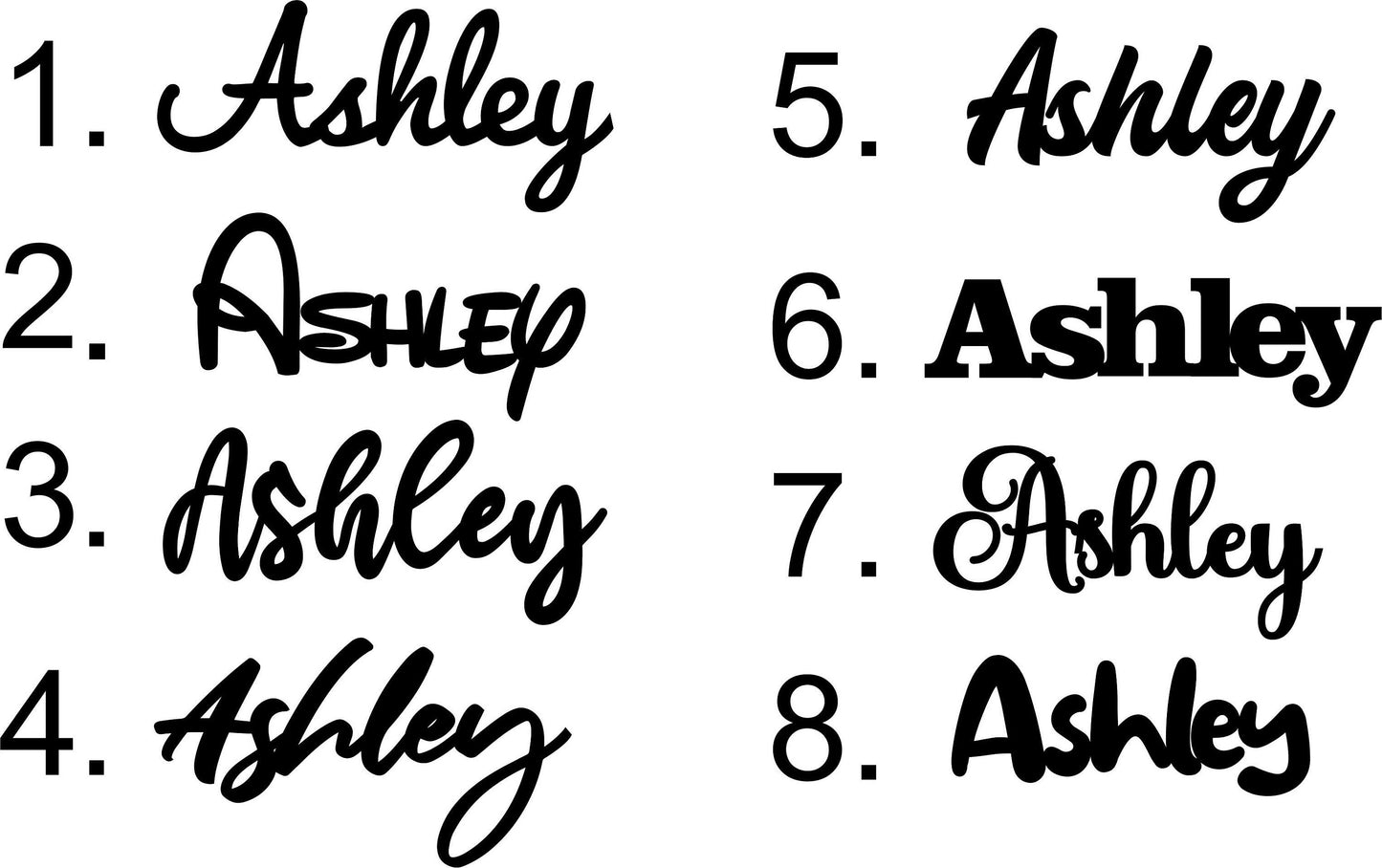 10 Wooden names laser cut rustic name place cards for wedding personalized