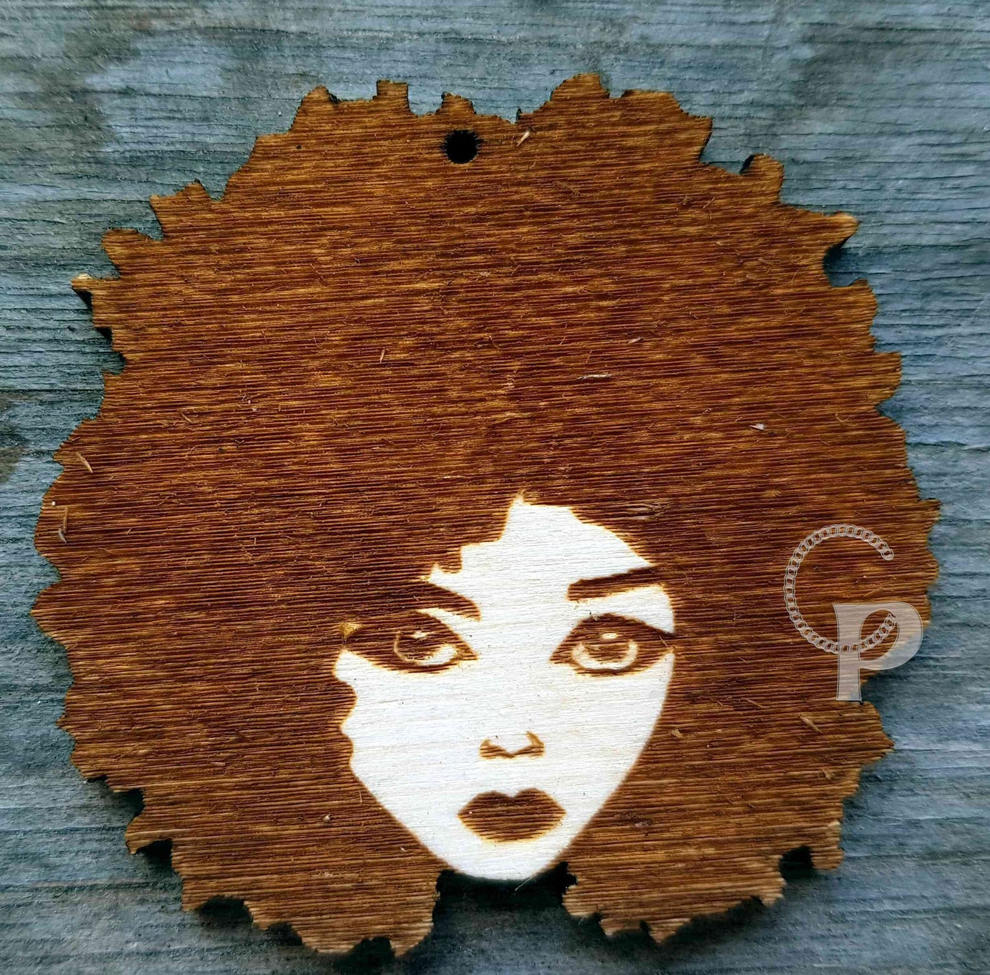 10 wooden shapes plain African hair Afro puffs shapes jewelry earrings making laser cut crafts queen silhouette unfinished black naturalista