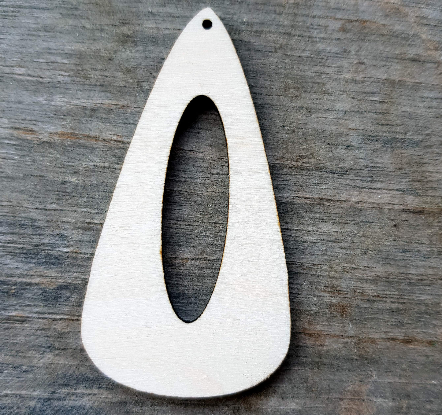 Wooden shapes x 10 for earrings making large geometric wood blanks jewelry craft, bell, shield