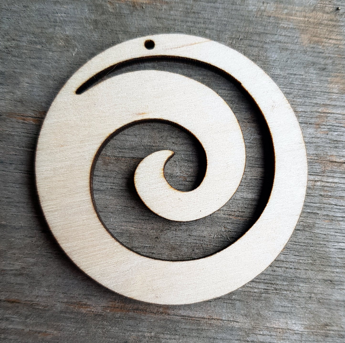 10x wooden shapes for jewelry, earrings making blanks, spiral, cowrie shell