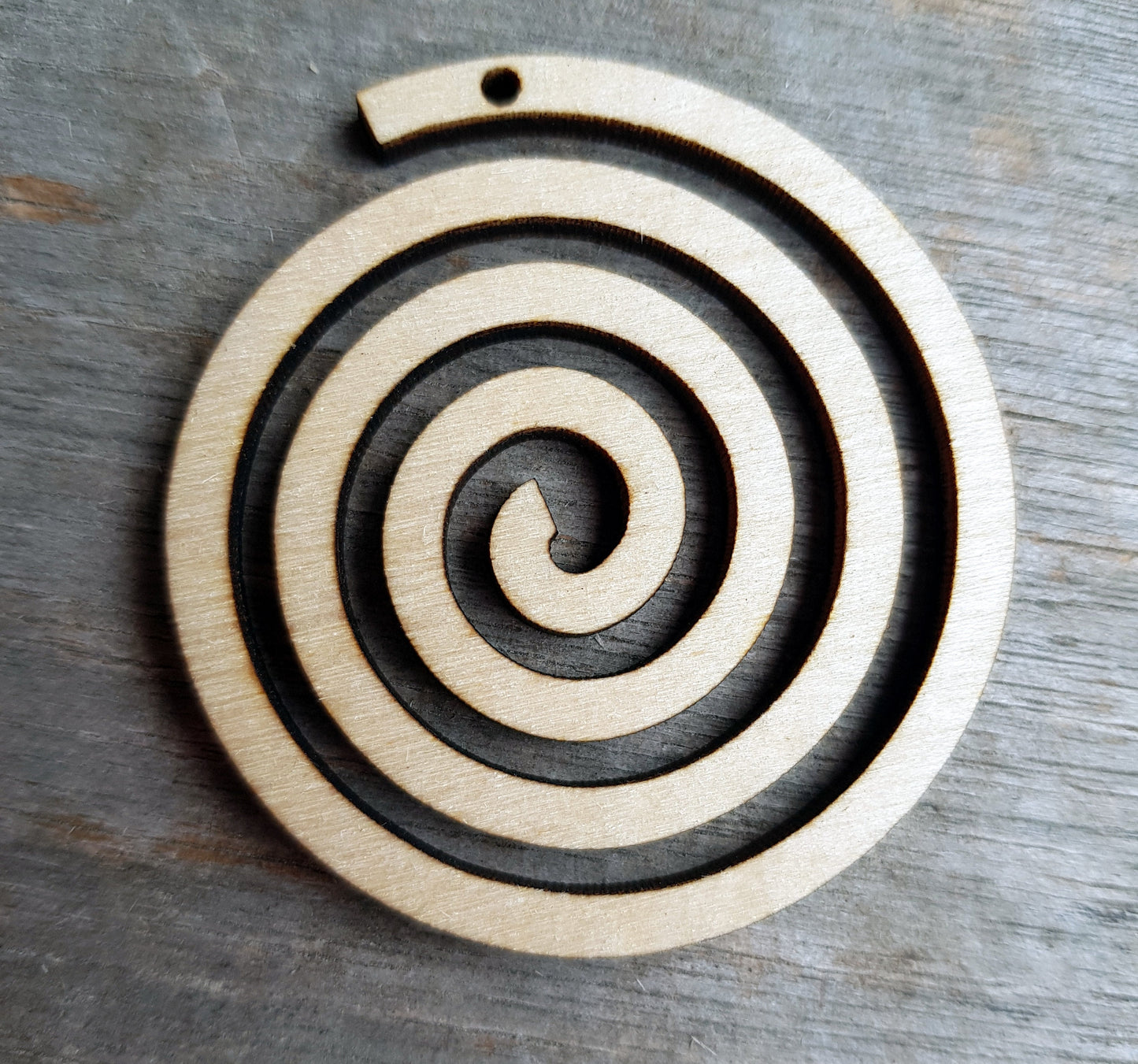 10x wooden shapes for jewelry, earrings making blanks, spiral, cowrie shell