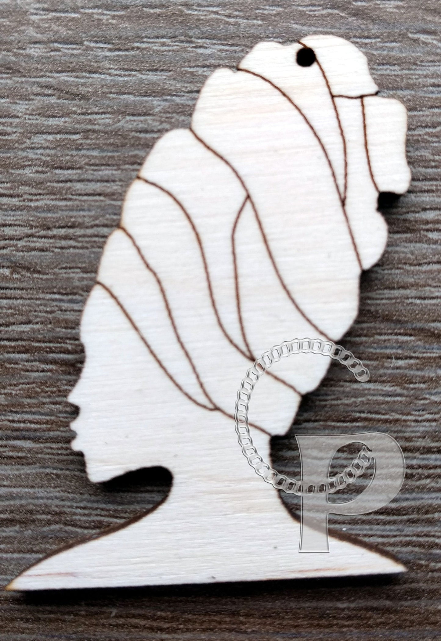 Wooden earrings blanks 10 shapes African woman girl craft