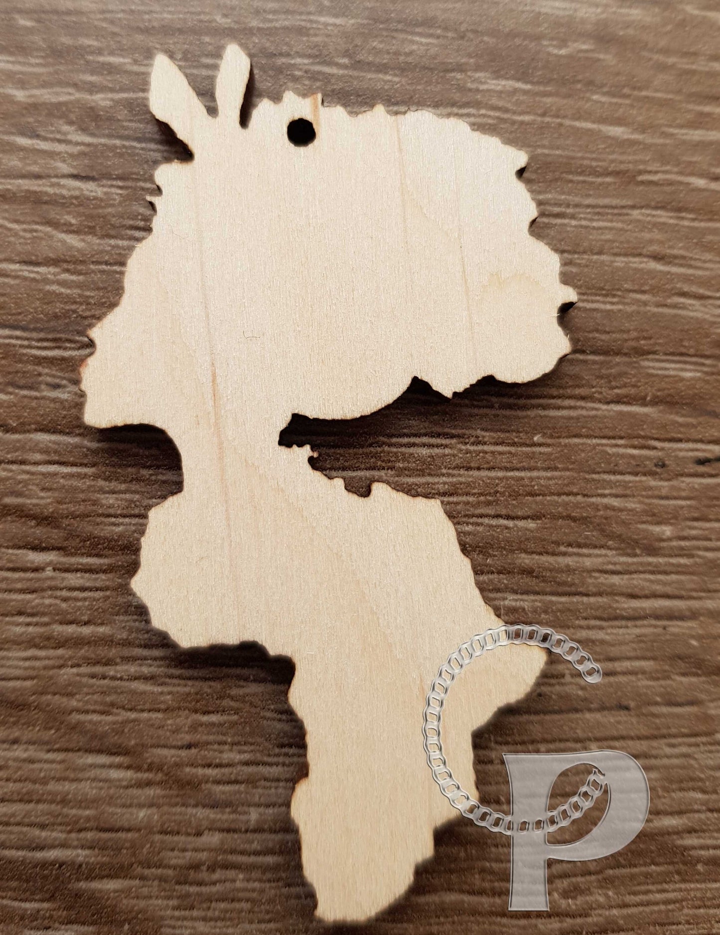 10 plain wooden African girl natural hair Africa shapes jewelry earrings making laser cut crafts Afro puff silhouette unfinished Free post