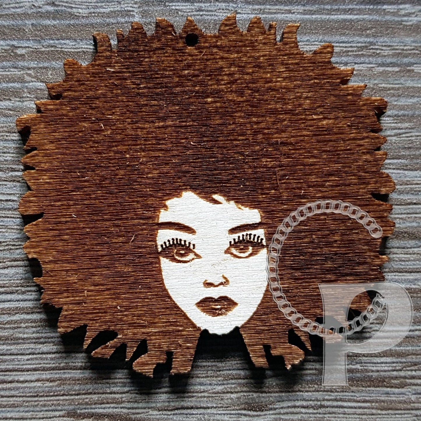 5 pairs plain wooden African hair Afro puffs shapes jewelry earrings making laser cut crafts Nefertiti silhouette unfinished Free post