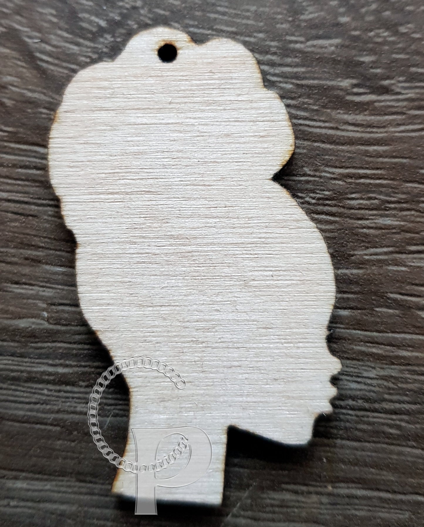 10 plain wooden Africa girl natural hair shapes jewelry earrings making laser cut crafts Afro silhouette puff updo unfinished Free postage