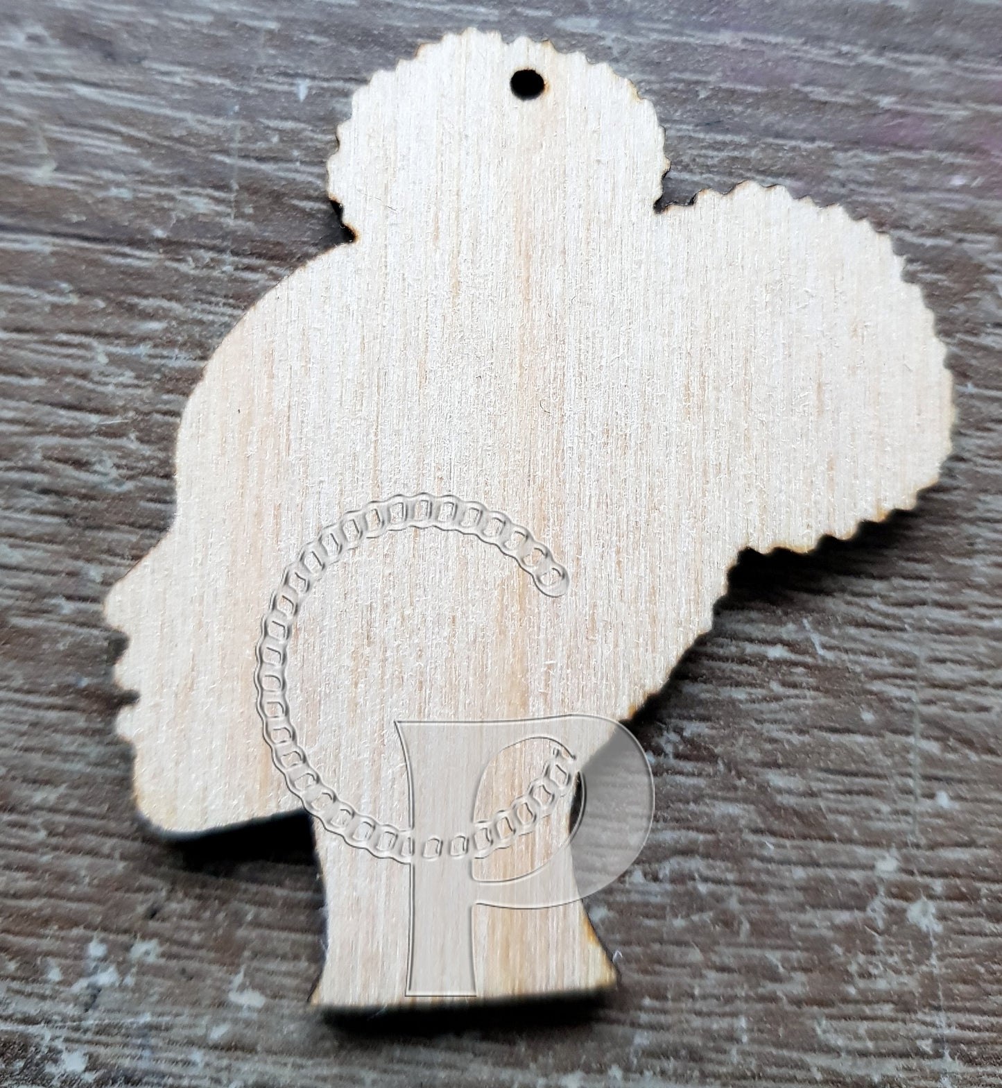 Wooden shapes African girl silhouettes 10 pieces natural hair jewelry earrings making laser cut crafts Afro puff unfinished Free postage