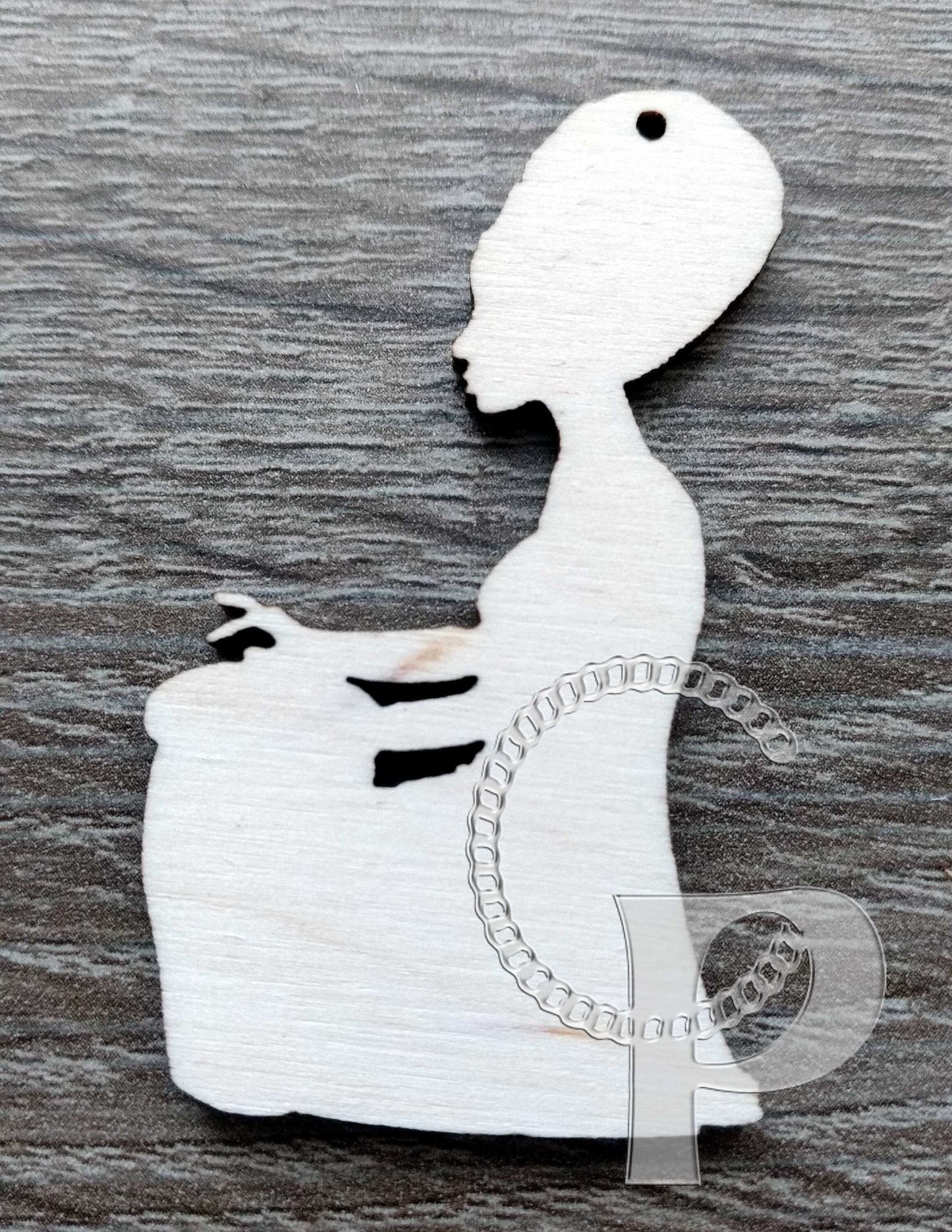 10 plain wooden traditional African woman shapes jewelry earrings making laser cut crafts unfinished Free postage