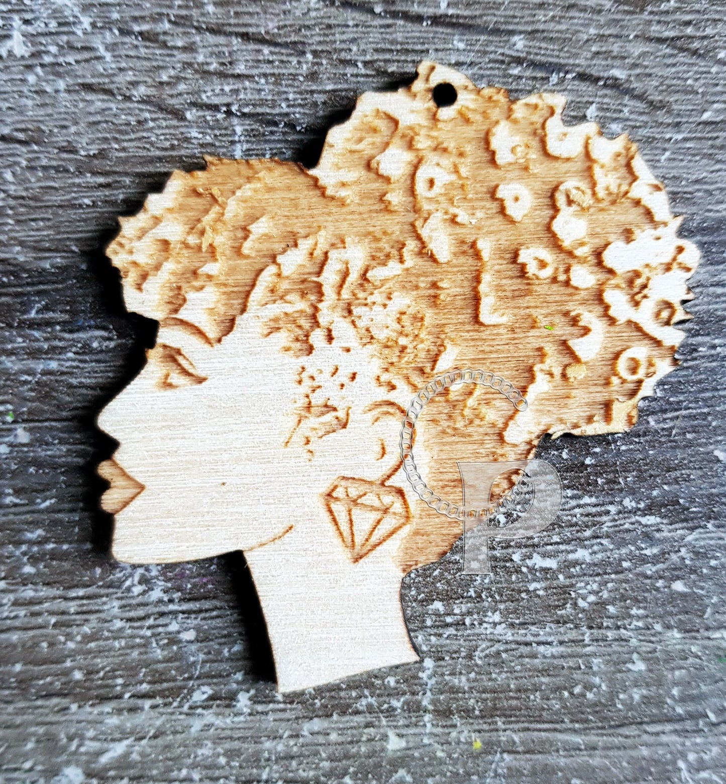 5 pairs plain wooden African hair Afro hair updo shapes jewelry earrings making laser cut crafts Nefertiti silhouette unfinished Free post