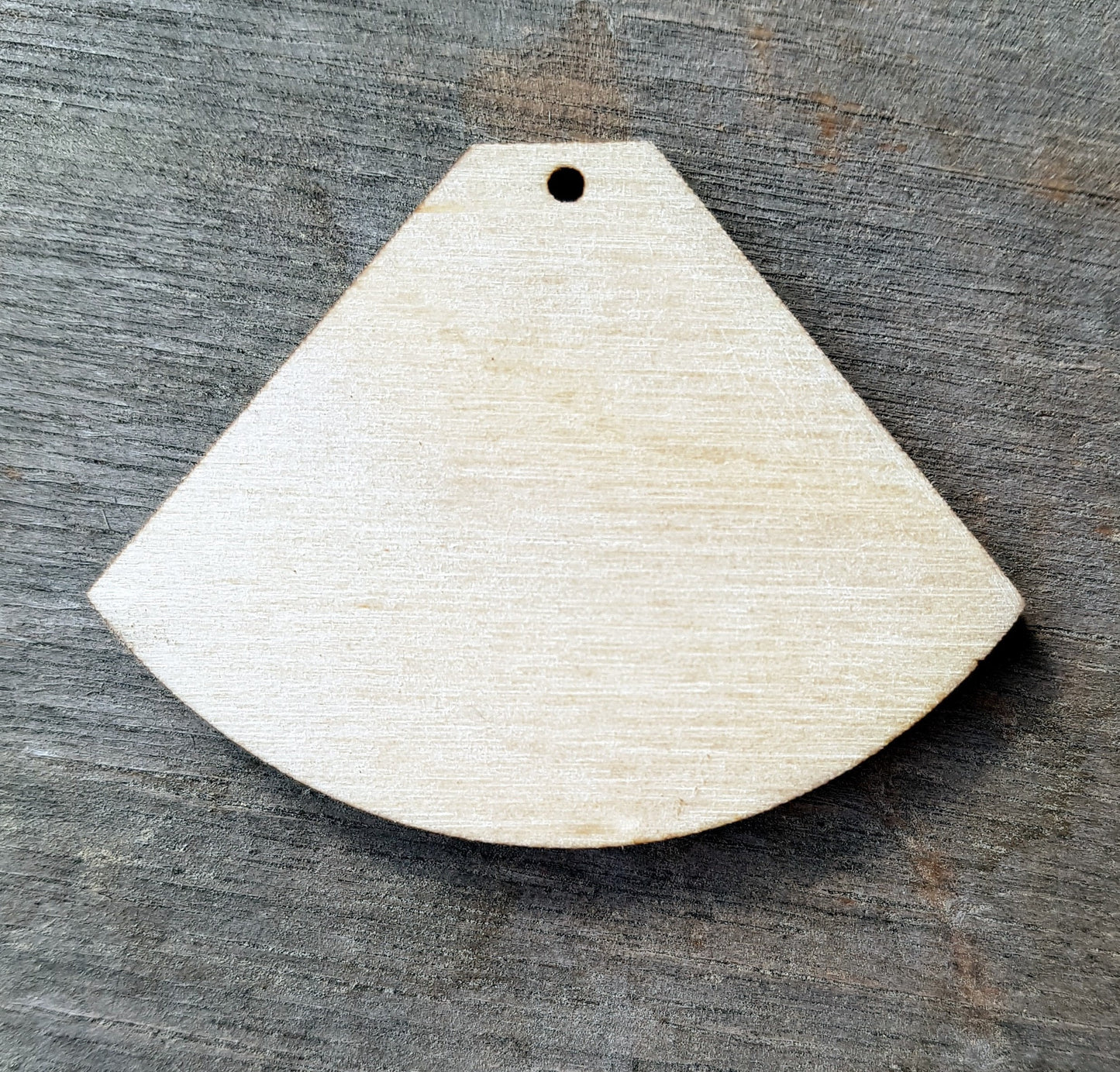 Geometric wood shapes cut outs 10 pieces for jewelry earrings making and other crafts