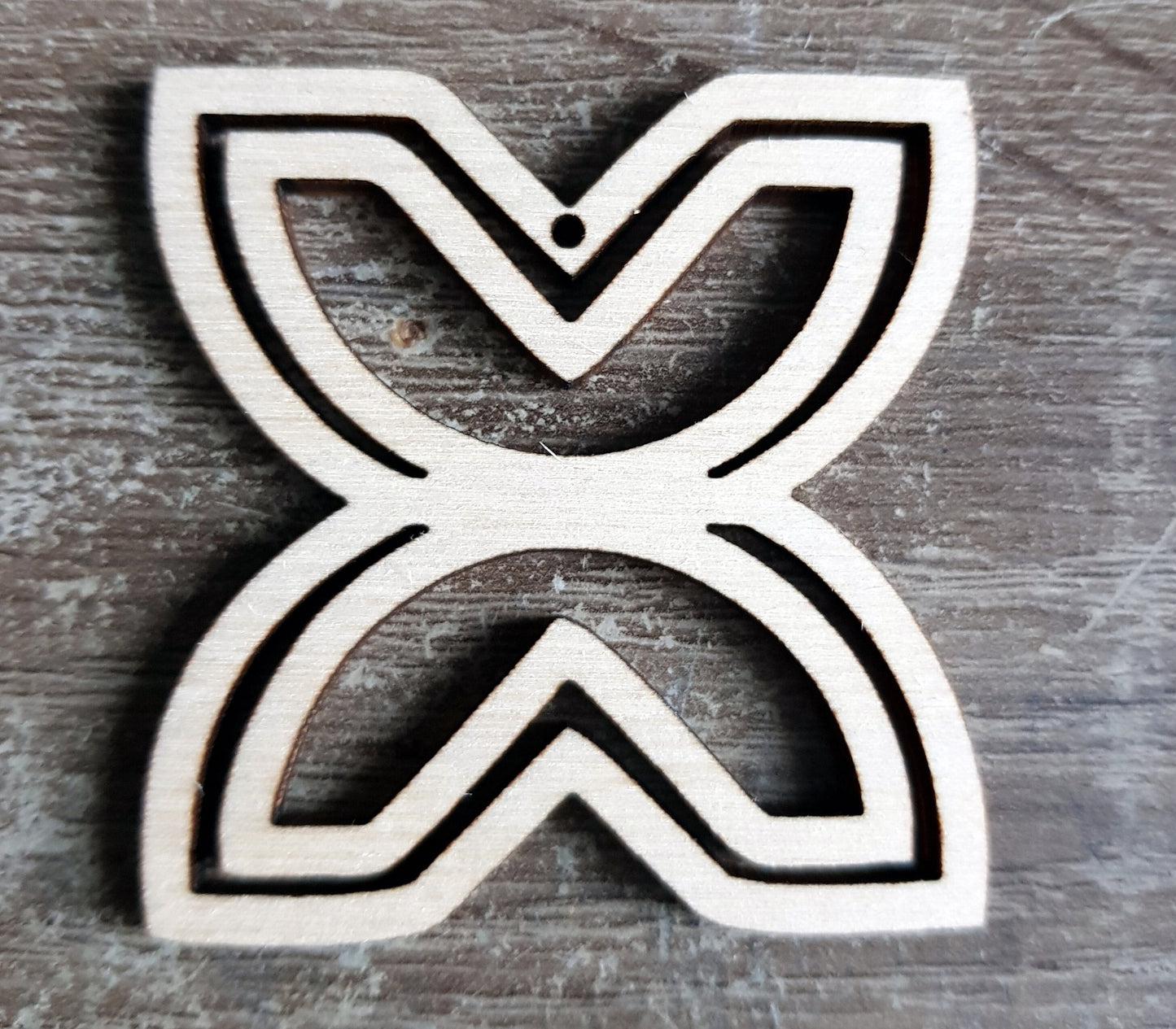 10 unfinished wooden Adinkra symbols Fawohosie shapes for jewelry earrings making laser cut crafts