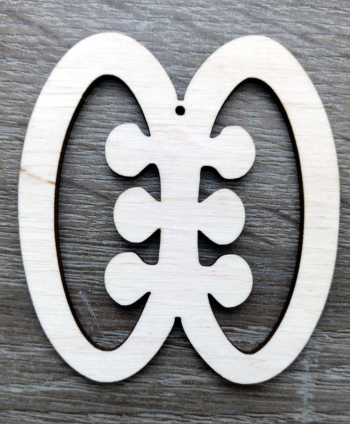 10 unfinished wooden Adinkra symbols Fawohosie shapes for jewelry earrings making laser cut crafts